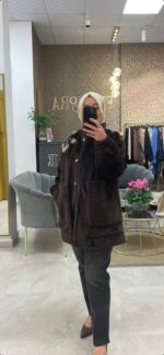 Missemramiss Velle Kaşe Ceket - Görsel 2