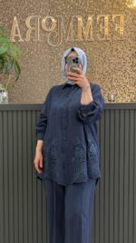 Çiçek Detaylı Jota Takım - Görsel 2