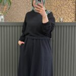 Nakışlı Duo Elbise