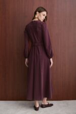 Pearly Kemerli Manu Elbise - Görsel 3